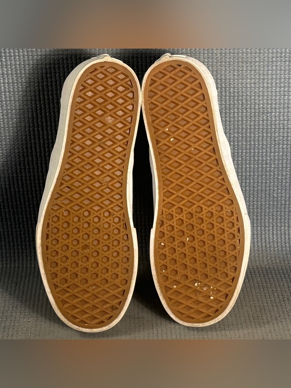 Vans Classic Slip-On Stackform Platform Blue Checker Sneakers Women’s Size 7.5 - Picture 9 of 10